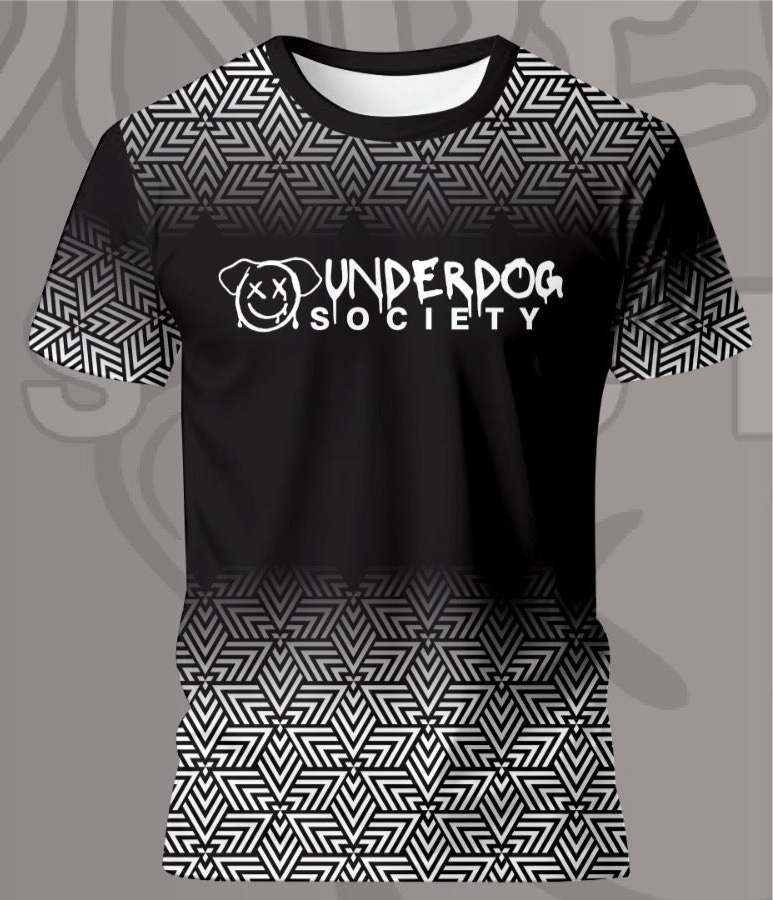Level Up Black Tee